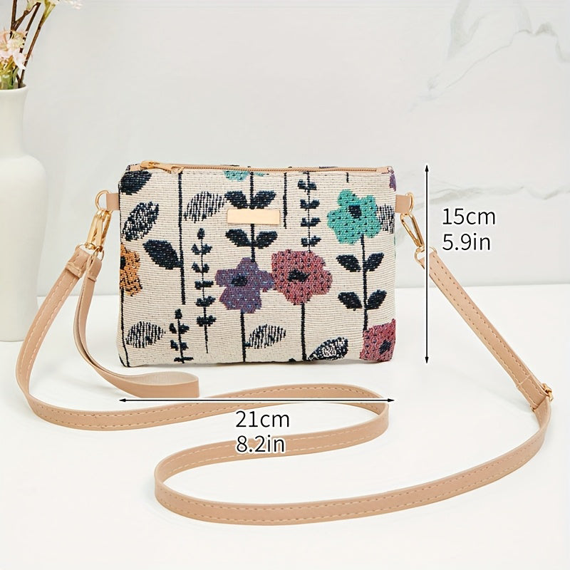 Bolso floral vintage