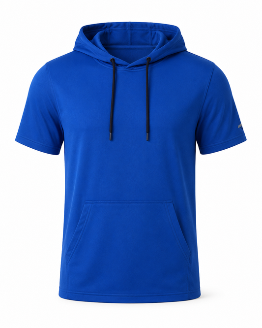 Sudadera Casual de Manga Corta para Hombre – Secado Rápido y Ligera