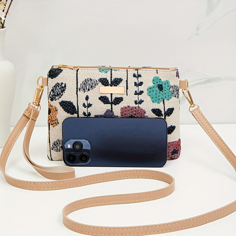 Bolso floral vintage