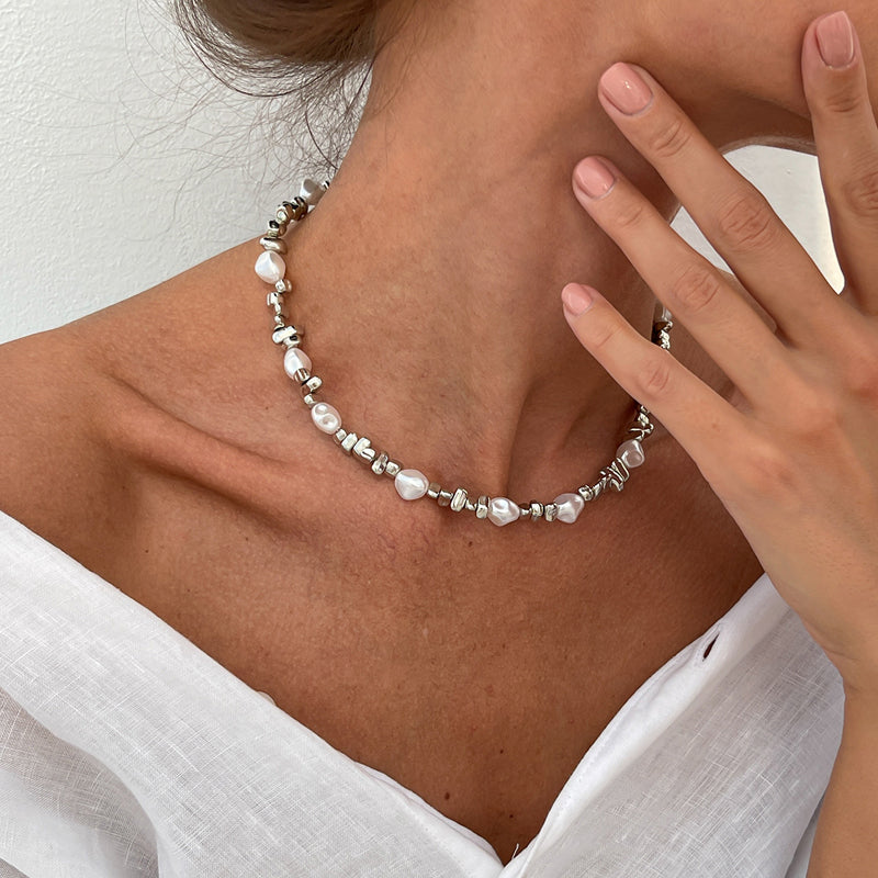 Collar bohemio de cuentas