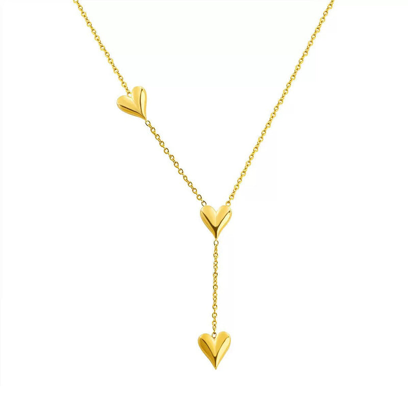 Collar con colgante de corazón