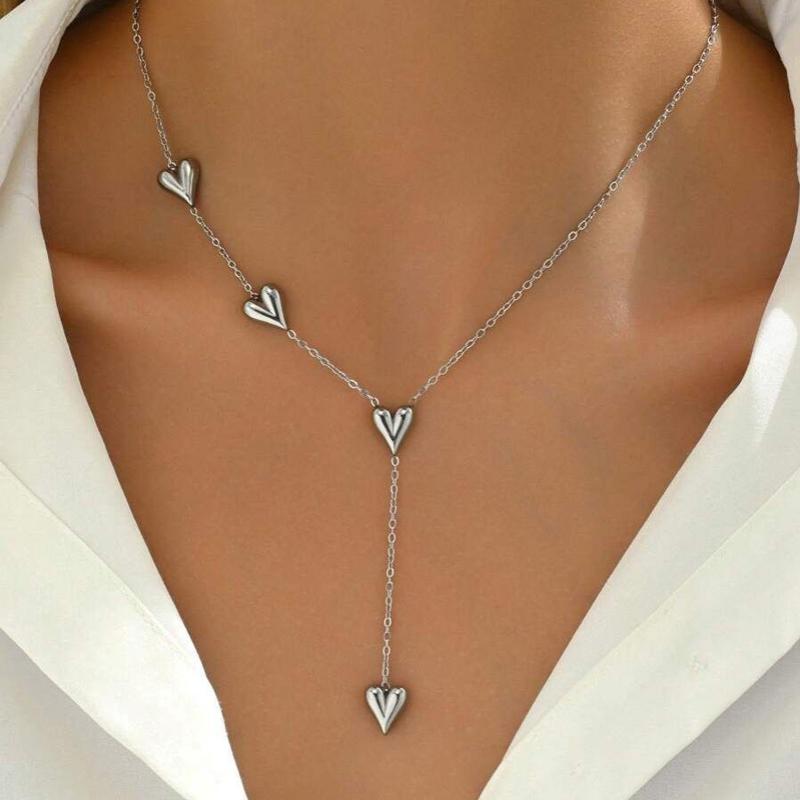 Collar con colgante de corazón