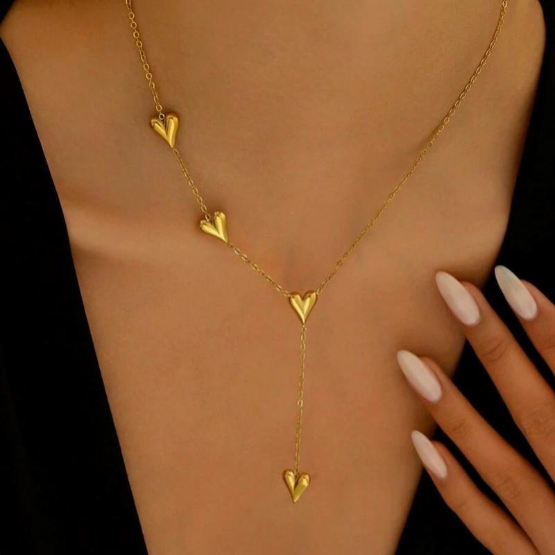 Collar con colgante de corazón