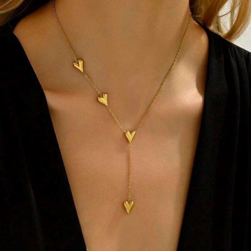 Collar con colgante de corazón