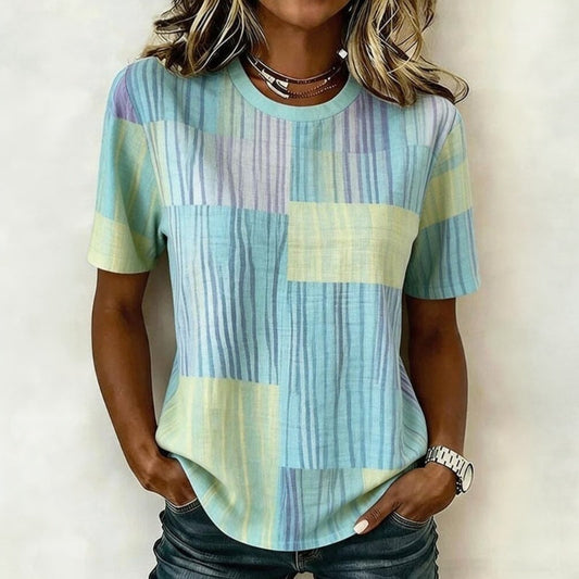 Camiseta vintage de rayas