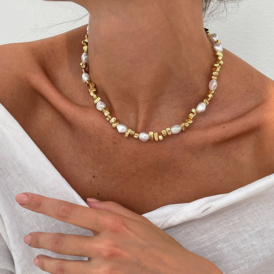 Collar bohemio de cuentas