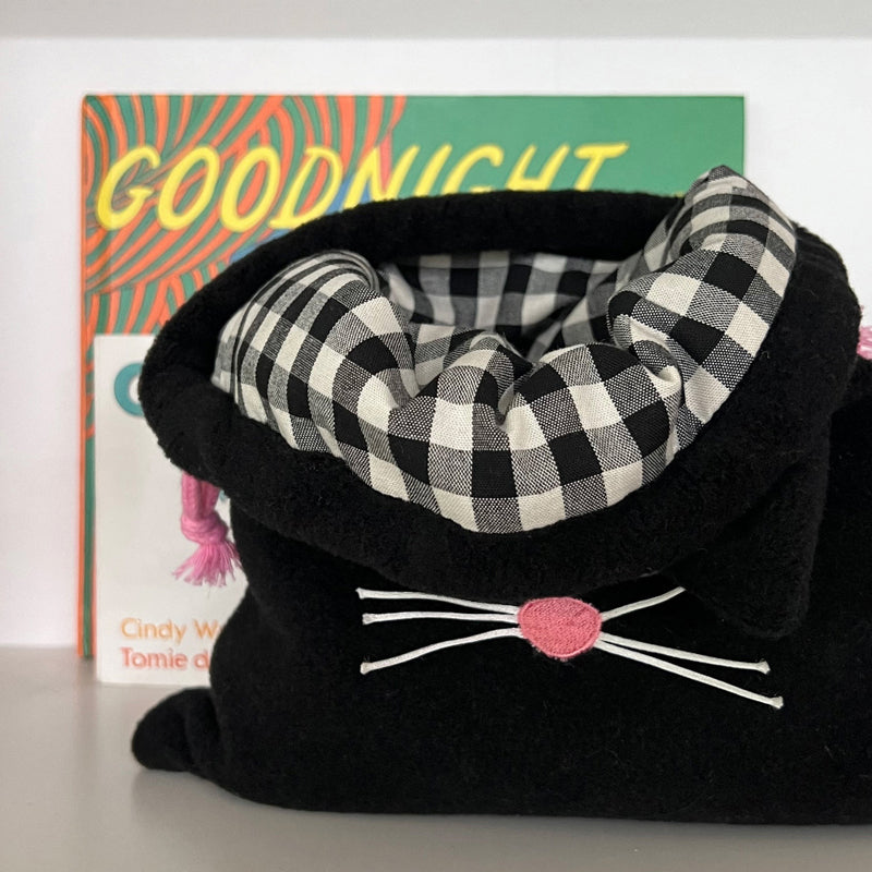 Bolso casual con estampado de gato