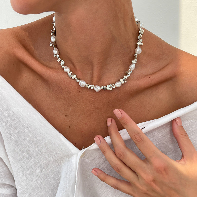 Collar bohemio de cuentas