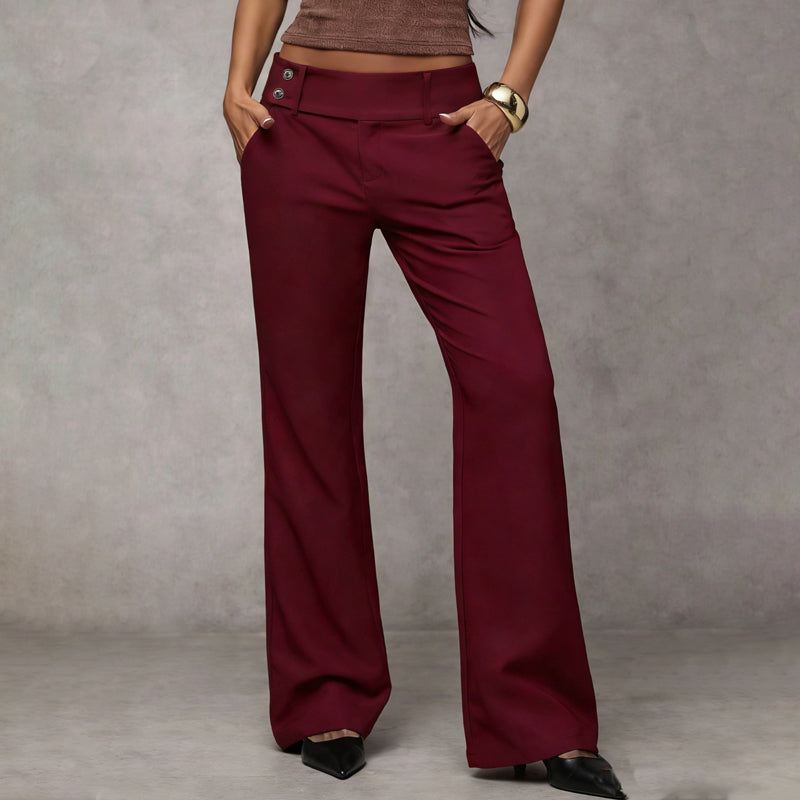 Pantalones de Vestir Acampanados para Mujer – Elegantes, Cómodos y Atemporales