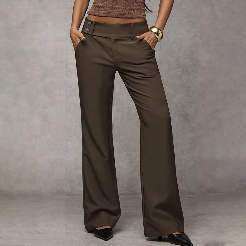 Pantalones de Vestir Acampanados para Mujer – Elegantes, Cómodos y Atemporales