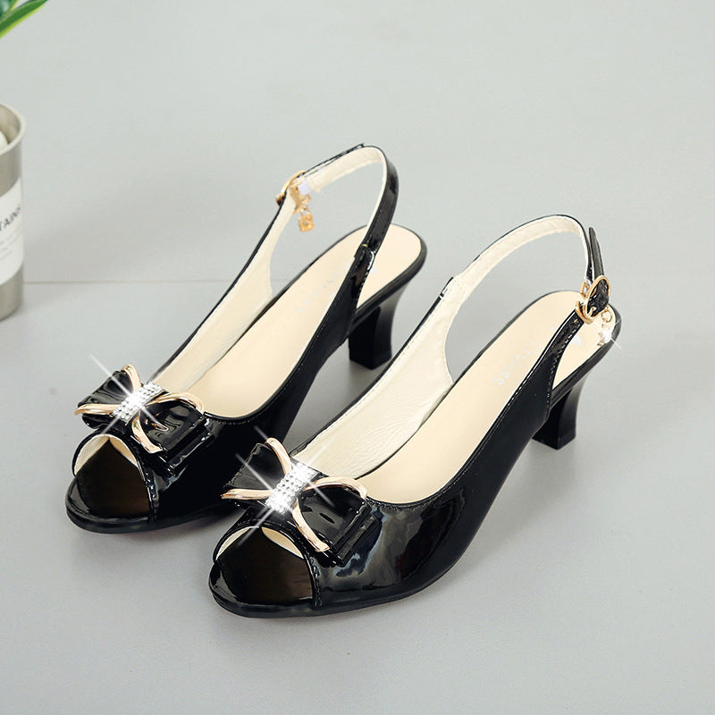 Sandalias de Verano para Mujer: Elegancia y Confort con Estilo Peep-Toe