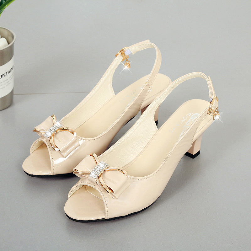 Sandalias de Verano para Mujer: Elegancia y Confort con Estilo Peep-Toe