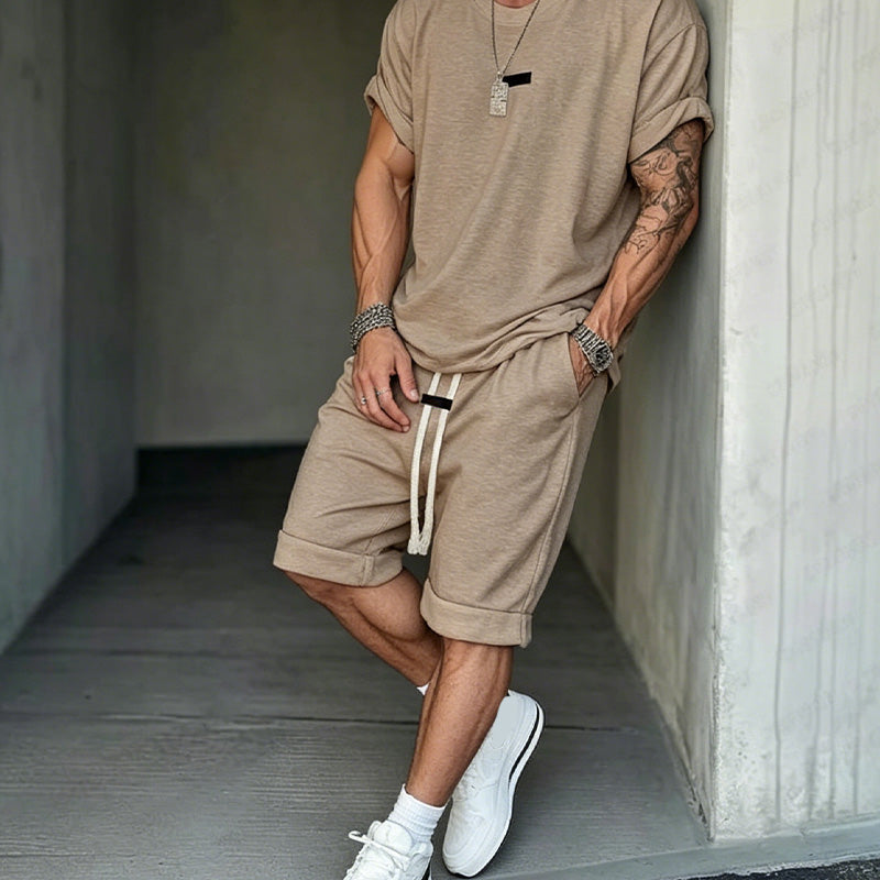 Conjunto de T-Shirt y Shorts: Estilo Casual y Confort Superior