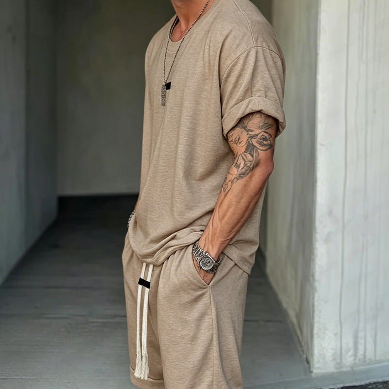 Conjunto de T-Shirt y Shorts: Estilo Casual y Confort Superior