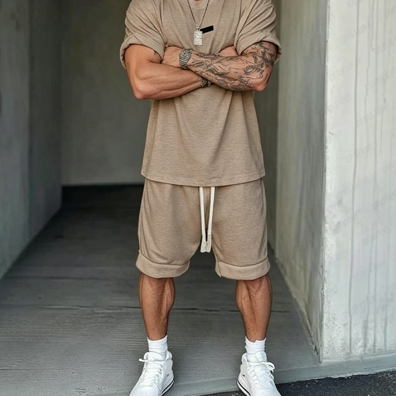 Conjunto de T-Shirt y Shorts: Estilo Casual y Confort Superior