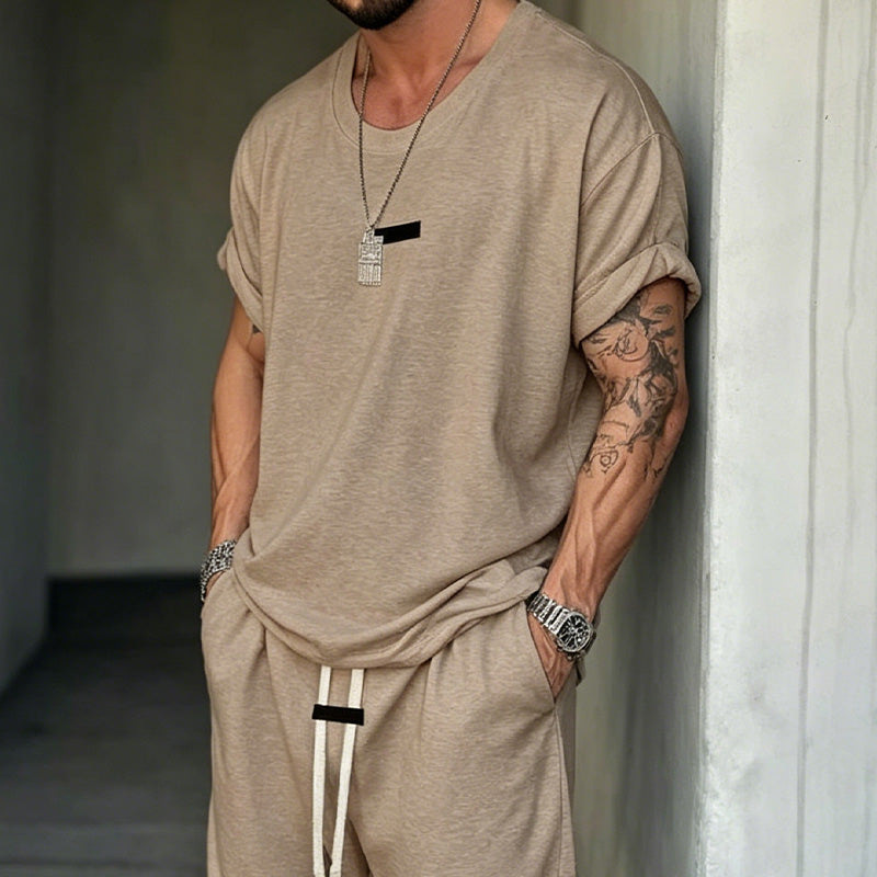 Conjunto de T-Shirt y Shorts: Estilo Casual y Confort Superior
