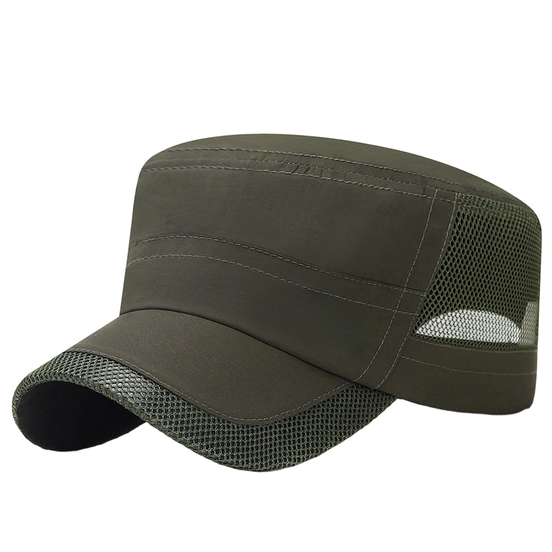 Gorra Plana Outdoor: Transpirabilidad y Estilo para tus Aventuras