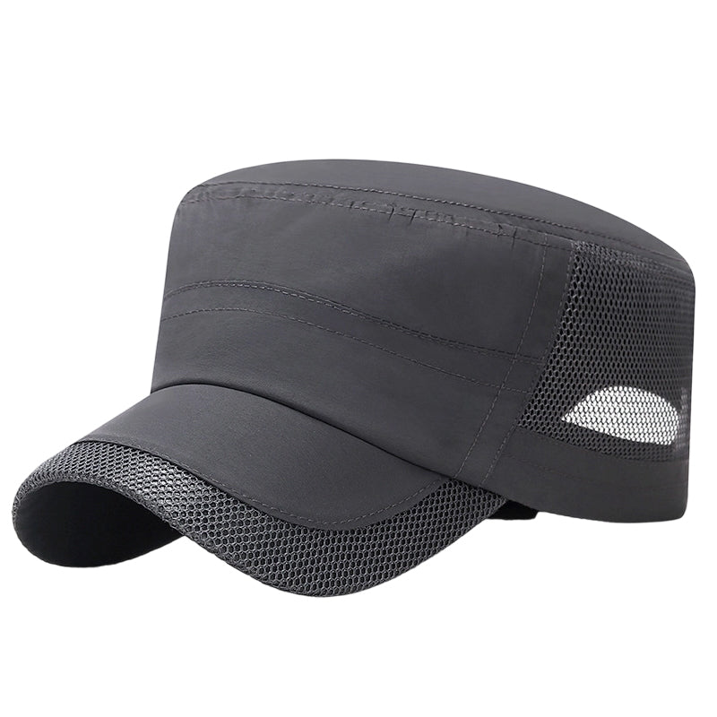 Gorra Plana Outdoor: Transpirabilidad y Estilo para tus Aventuras