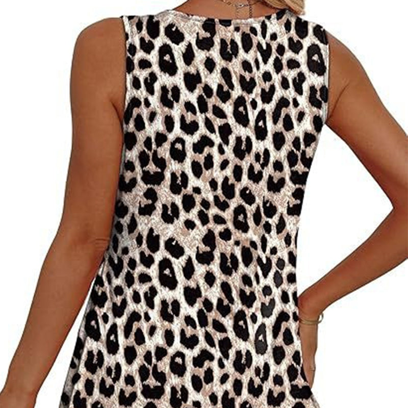 Top de Cuello en V sin Mangas – Elegante, Ligero y Cómodo