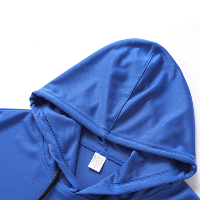 Sudadera Casual de Manga Corta para Hombre – Secado Rápido y Ligera