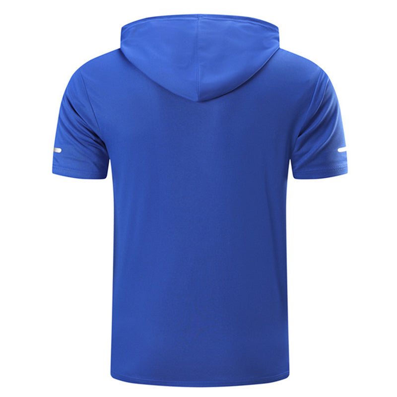 Sudadera Casual de Manga Corta para Hombre – Secado Rápido y Ligera