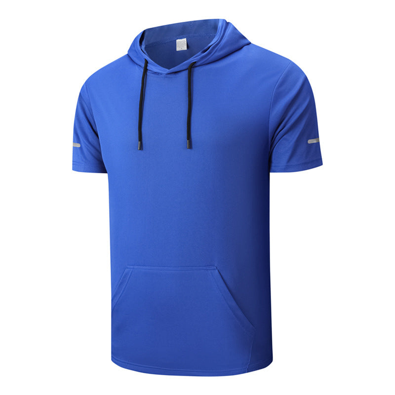 Sudadera Casual de Manga Corta para Hombre – Secado Rápido y Ligera