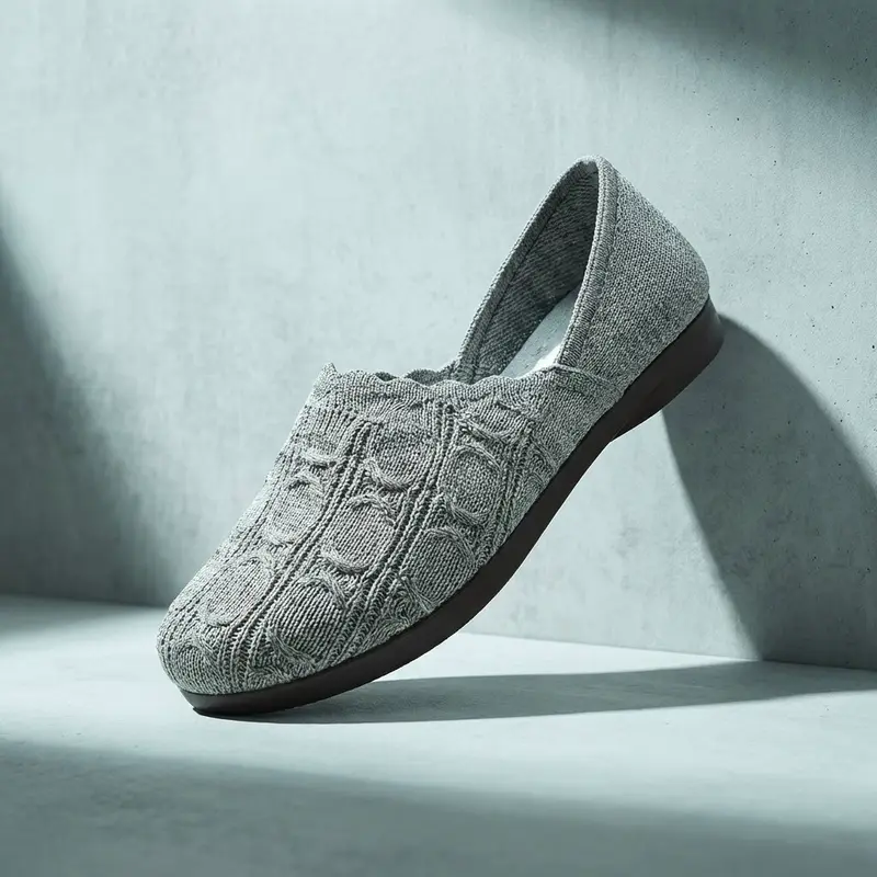 Zapatos Ligeros de Tejido Transpirable para Mujer – Diseño Slip-On, Planos y Cómodos
