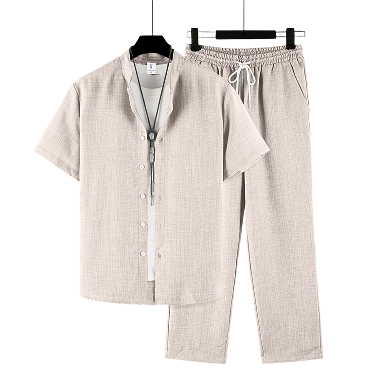 Conjunto Casual Ligero para Hombre – Relajado y Veraniego