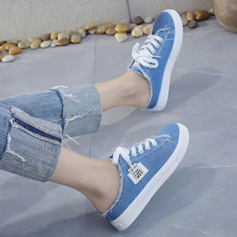 Sneakers Mule de Mezclilla para Mujer